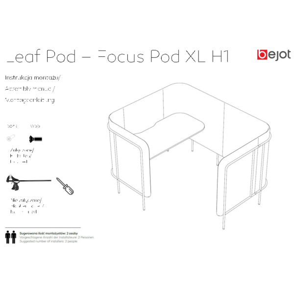 leaf_pod focus_pod LPE F LPS F XL - installation manual